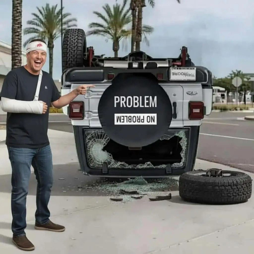 No Problem | Problem Yazılı Stepne Kılıfı
